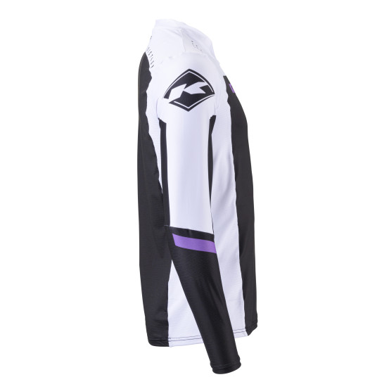 Maillot cross Kenny 2024 Performance - Solid Noir Violet
