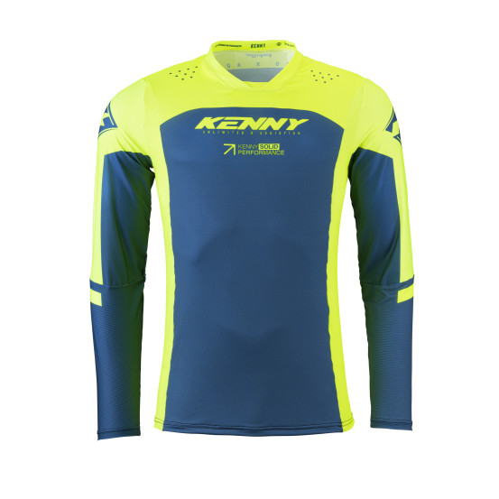 Maillot cross Kenny 2024 Performance - Solid Neon Jaune