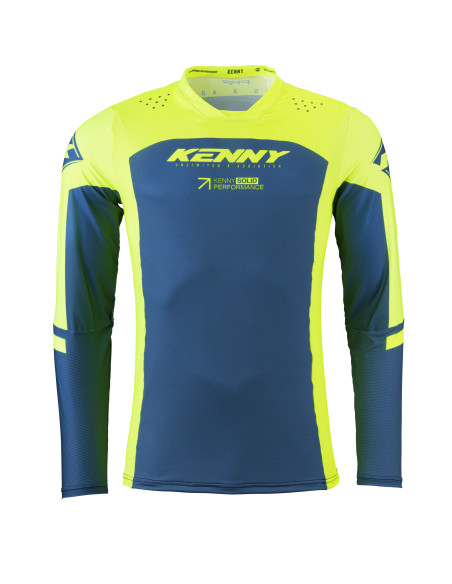Maillot cross Kenny 2024 Performance - Solid Neon Jaune