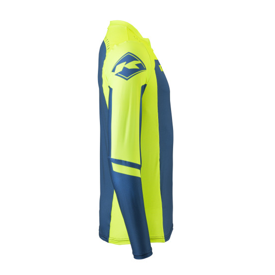 Maillot cross Kenny 2024 Performance - Solid Neon Jaune