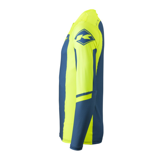 Maillot cross Kenny 2024 Performance - Solid Neon Jaune