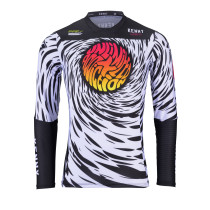 Maillot cross Kenny 2024 Edition limitée Performance UXA - Noir Blanc
