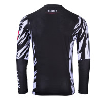 Maillot cross Kenny 2024 Edition limitée Performance UXA - Noir Blanc 2