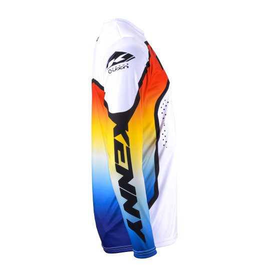 Maillot cross Kenny 2024 Track Focus - Gradient Gris Rouge