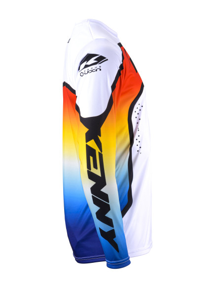 Maillot cross Kenny 2024 Track Focus - Gradient Gris Rouge