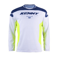 Maillot cross Kenny 2024 Force - Marine Neon Jaune