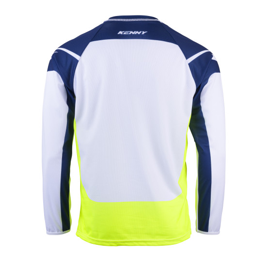 Maillot cross Kenny 2024 Force - Marine Neon Jaune