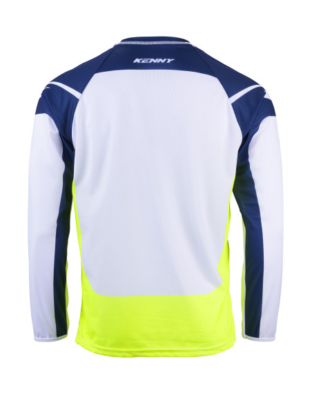 Maillot cross Kenny 2024 Force - Marine Neon Jaune