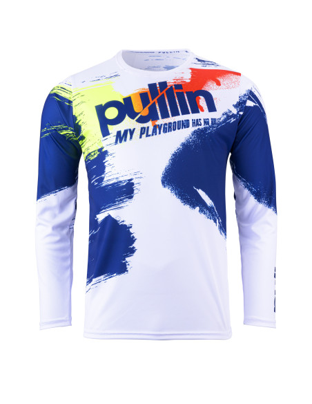 Maillot cross enfant Pull-In by Kenny Trash - Bleu