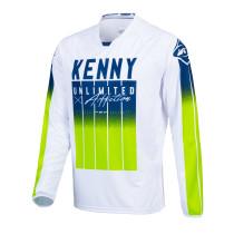 Maillot cross Kenny 2021 Performance Stripes - Bleu