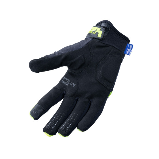 Gants cross Kenny Defender - Noir Jaune Fluo