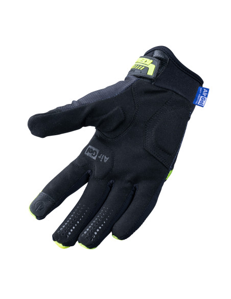 Gants cross Kenny Defender - Noir Jaune Fluo