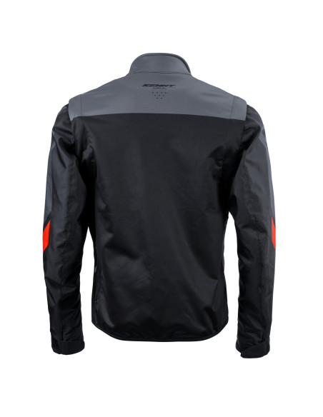 Veste enduro Kenny Softshell - Noir Orange