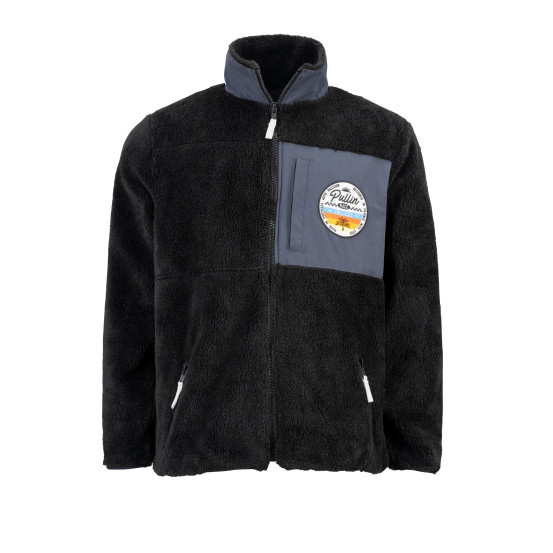 Veste Sherpa polaire Pull-In - Noir