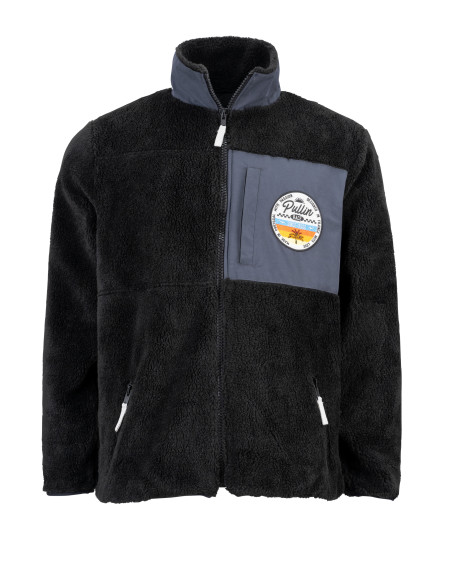 Veste Sherpa polaire Pull-In - Noir