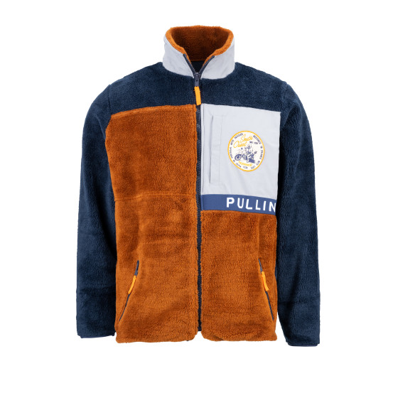 Veste Sherpa polaire Pull-In - Bleu