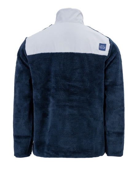 Veste Sherpa polaire Pull-In - Bleu