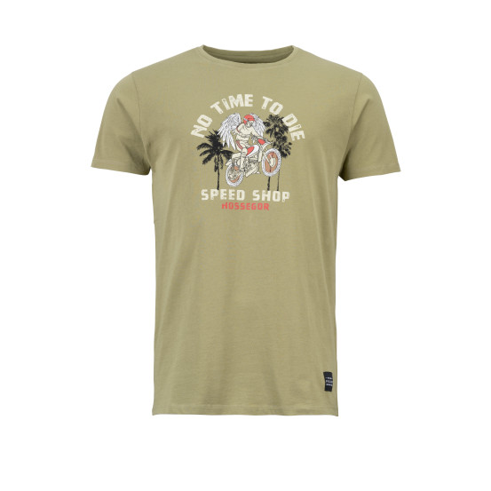 T-shirt Pull-In Speed Shop - Kaki