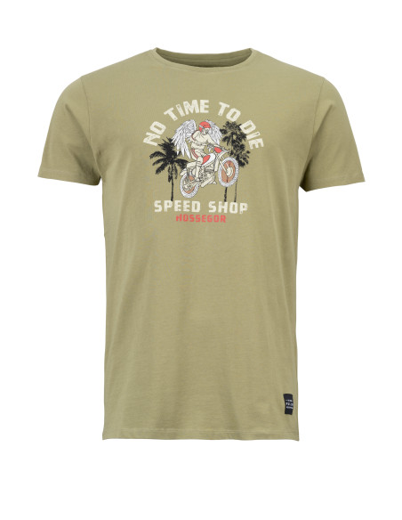 T-shirt Pull-In Speed Shop - Kaki