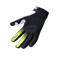 Gants cross Pull-In by Kenny Race - Jaune Fluo Rouge Orange 2