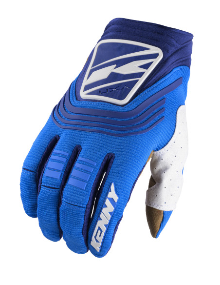Gants cross Kenny 2024 Titanium - Bleu