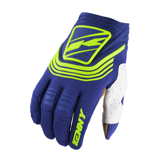 Gants cross Kenny 2024 Titanium - Marine