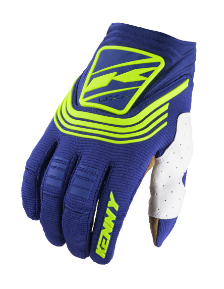 Gants cross Kenny 2024 Titanium - Marine