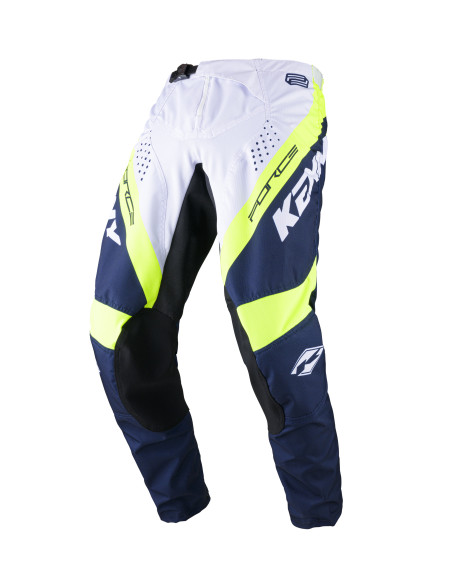 Pantalon cross Kenny 2024 Force - Marine Neon Jaune