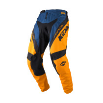 Pantalon cross enfant Kenny 2024 Force - Petrol Orange Bleu