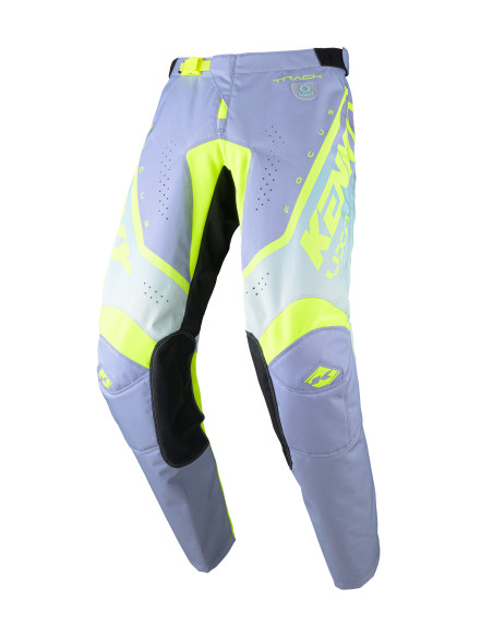 Pantalon cross Kenny 2024 Track Focus - Acid Gris Jaune