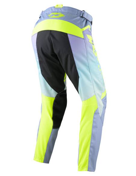 Pantalon cross Kenny 2024 Track Focus - Acid Gris Jaune
