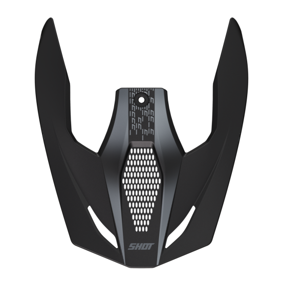 Visière casque cross Shot Furious Electron - Noir Mat
