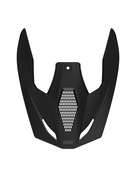 Visière casque cross Shot Race Solid - Noir Mat