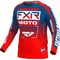 Maillot cross FXR 2024 Clutch - Slate Rouge