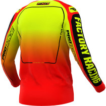 Maillot cross enfant FXR 2024 Clutch - Inferno Orange Jaune 2