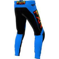 Pantalon cross FXR 2024 Clutch - Bleu Inferno Orange Jaune 2
