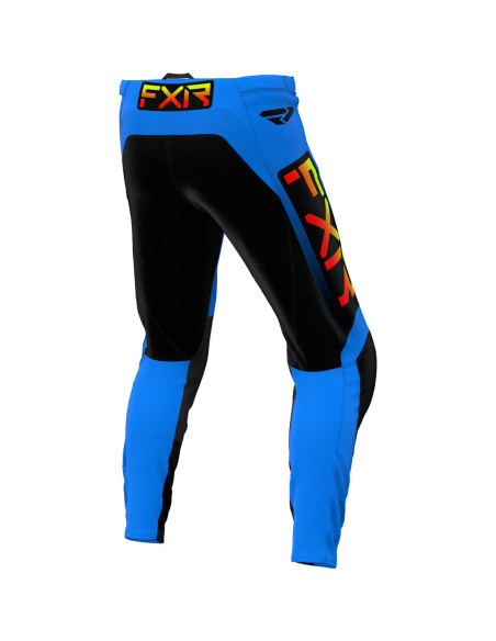 Pantalon cross FXR 2024 Clutch - Bleu Inferno Orange Jaune