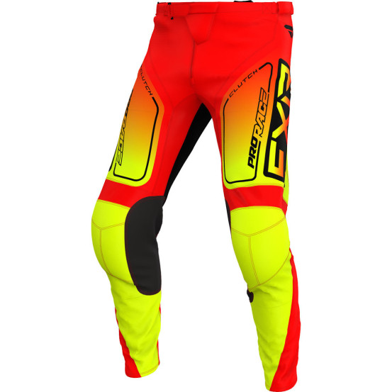 Pantalon cross FXR 2024 Clutch - Inferno Orange Jaune