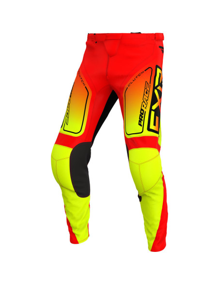 Pantalon cross FXR 2024 Clutch - Inferno Orange Jaune