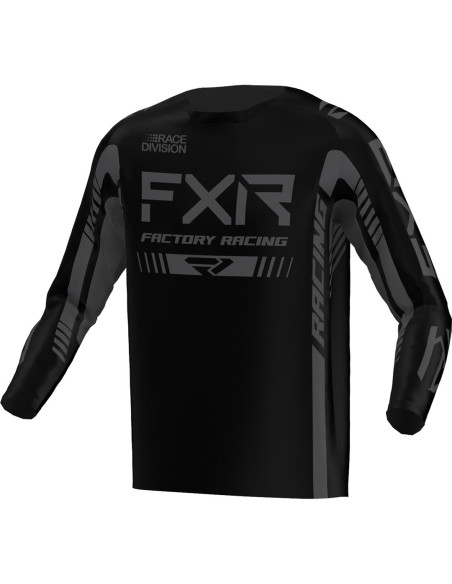 Maillot cross FXR 2023 Clutch Pro - Noir