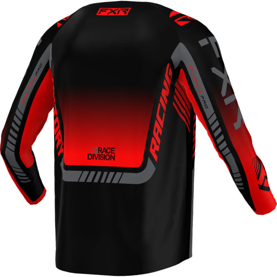 Maillot cross FXR 2023 Clutch Pro - Noir Rouge