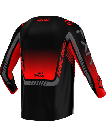 Maillot cross FXR 2023 Clutch Pro - Noir Rouge