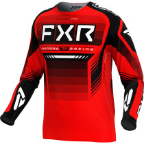 Maillot cross FXR 2024 Clutch Pro - Rouge Noir
