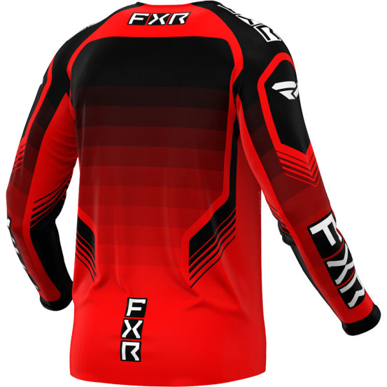 Maillot cross FXR 2024 Clutch Pro - Rouge Noir