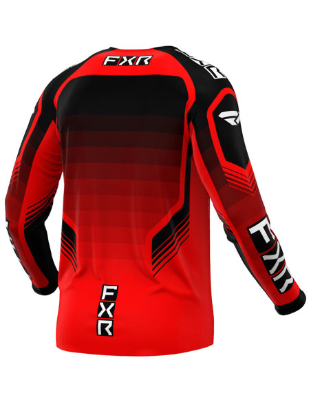 Maillot cross FXR 2024 Clutch Pro - Rouge Noir