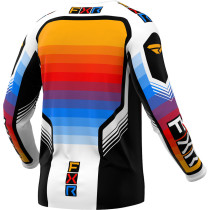 Maillot cross FXR 2024 Clutch Pro - Spectrum Orange Bleu 2
