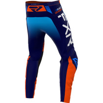 Pantalon cross enfant FXR 2023 Clutch Pro - Orange Bleu 2