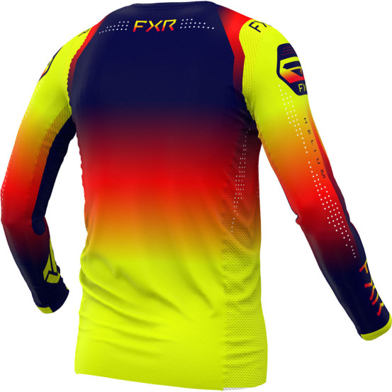 Maillot cross FXR 2024 Helium - Flare Jaune Orange Noir