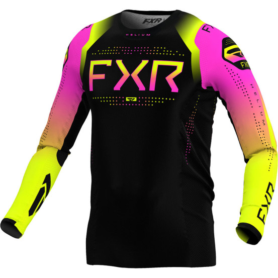 Maillot cross FXR 2024 Helium - Pink Lemonade Noir Rose
