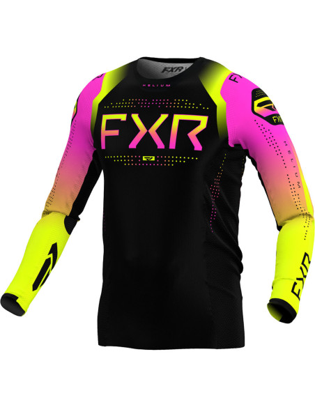 Maillot cross FXR 2024 Helium - Pink Lemonade Noir Rose